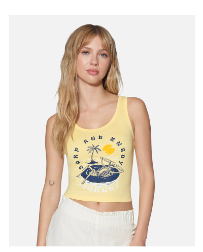 Floating Scoop Neck Tank