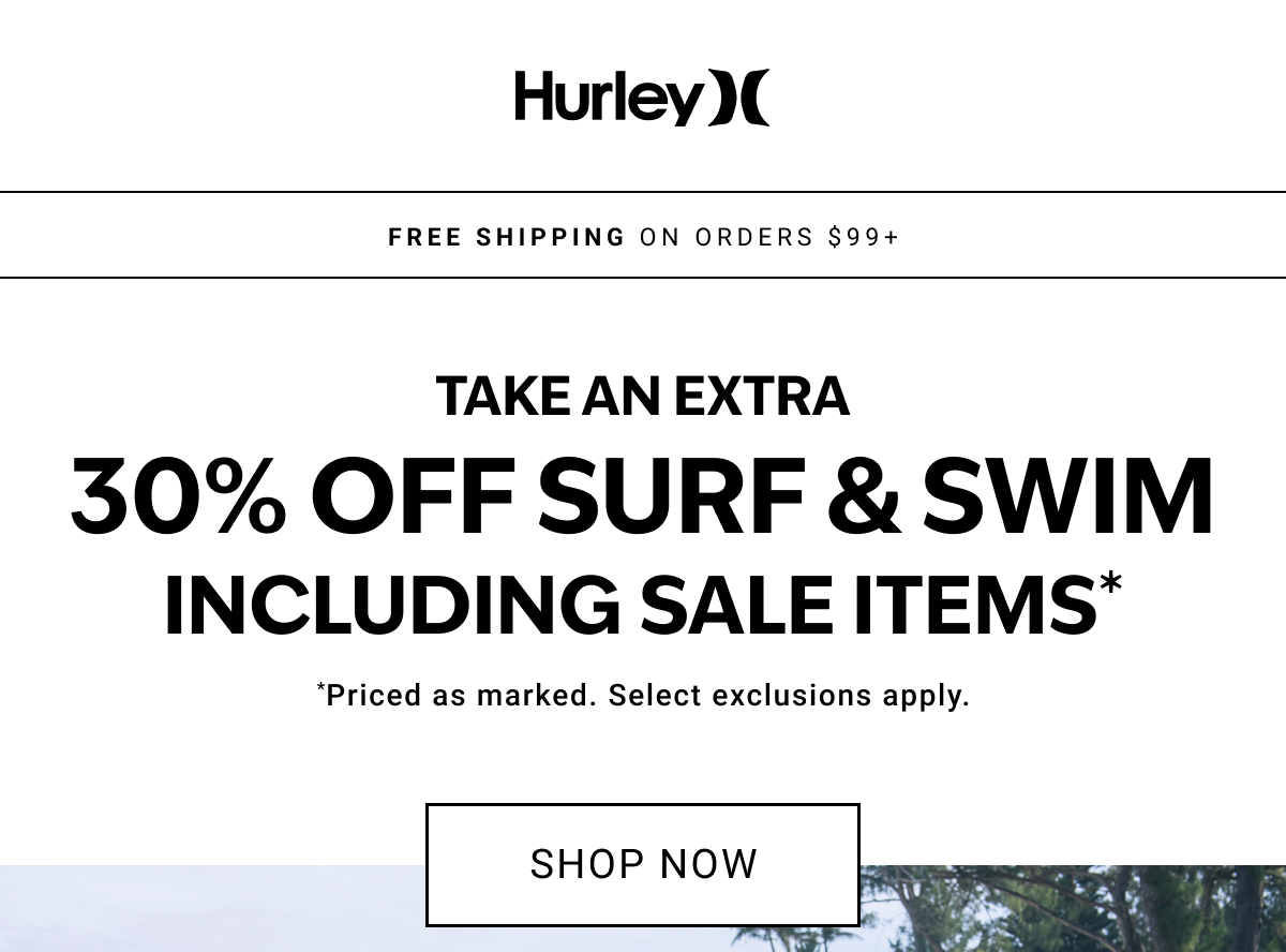 30% off Surf & Swim