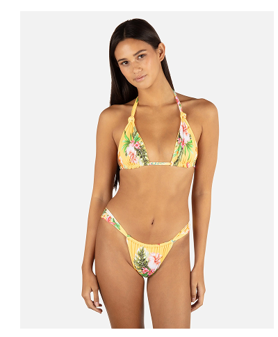 Malia Soft Tie Triangle Bikini Top