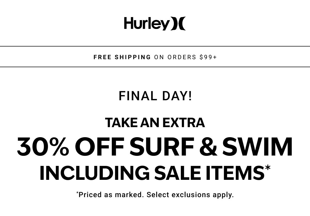 30% off Surf & Swim