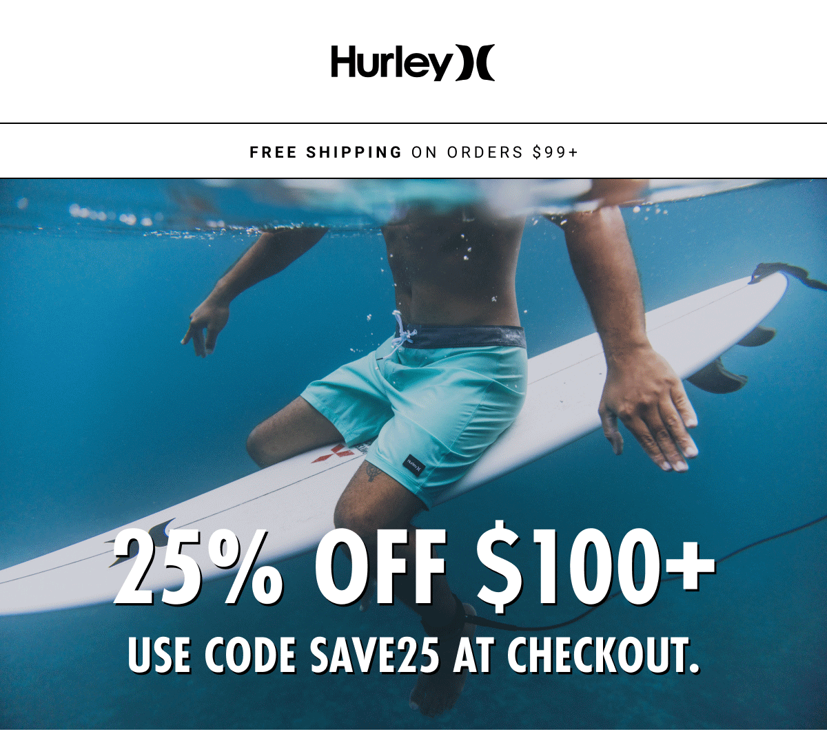 20% off $100+ with code SAVE25