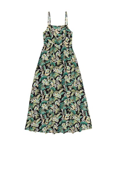 Fall Palms Maxi Dress