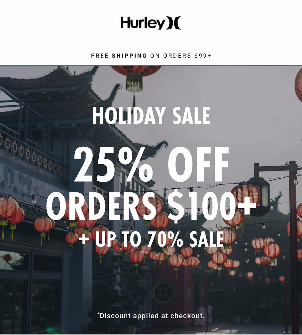 Holiday Sale