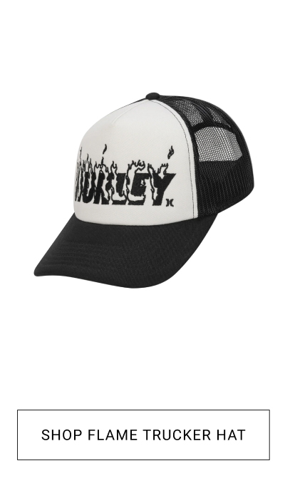 Hurley x Travis Barker Flame Trucker Hat
