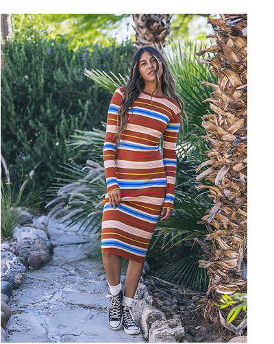 Just A Girl Long Sleeve Dress
