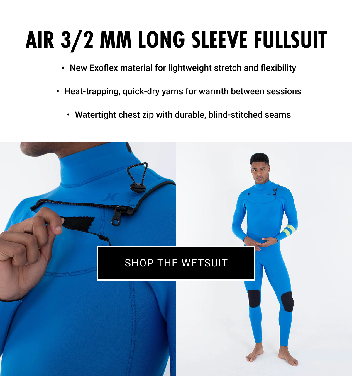 Air 3/2 Mm Long Sleeve Fullsuit