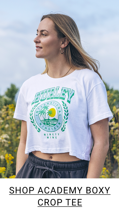 Academy Boxy Crop Tee