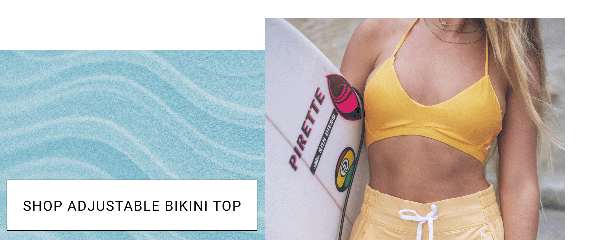 Solid Adjustable Bikini Top