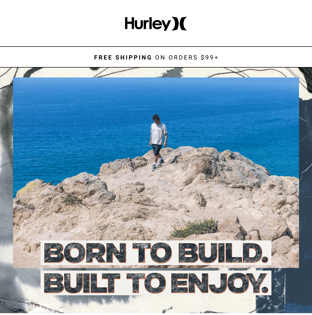 BORN TO BUILD, BUILT TO ENJOY.