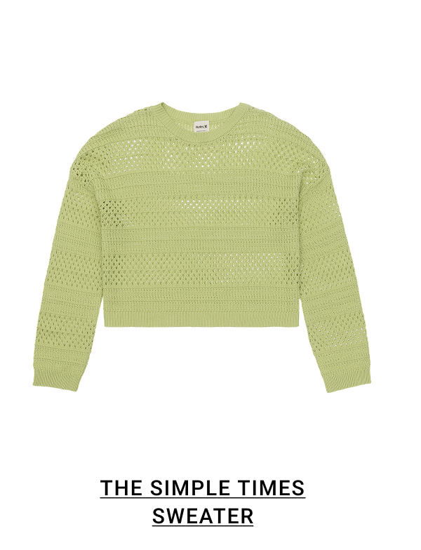 Simple Times Sweater