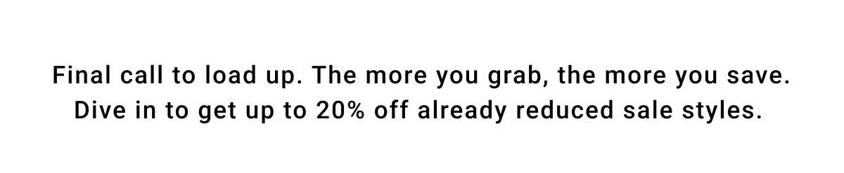 Shop Sale