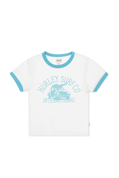 Speedway Ringer Baby Tee