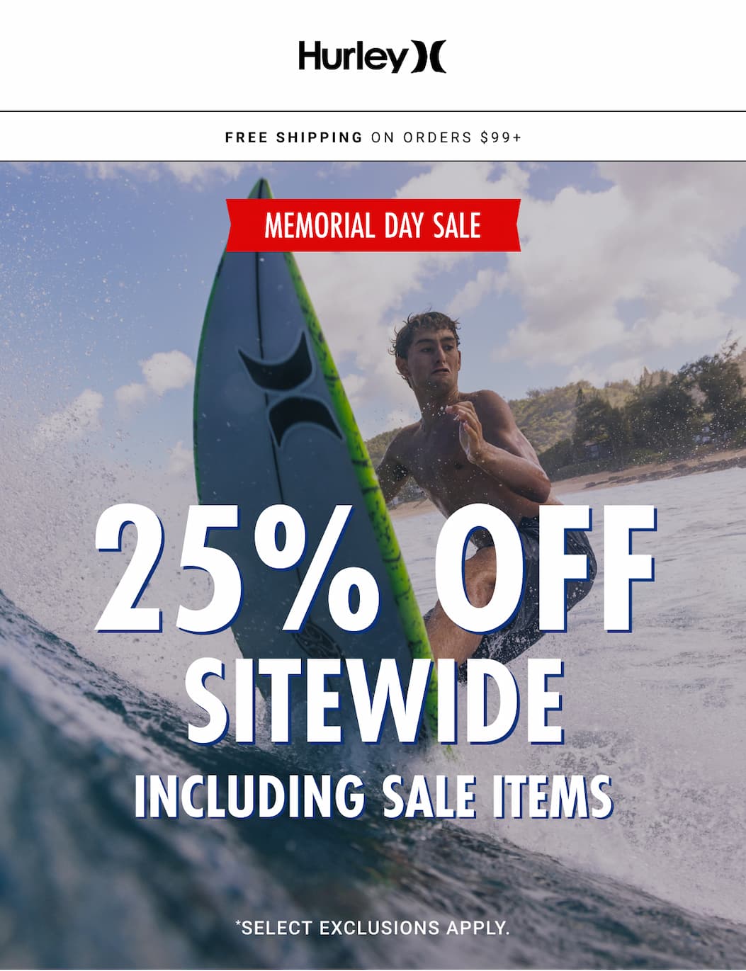 25% OFF SITEWIDE
