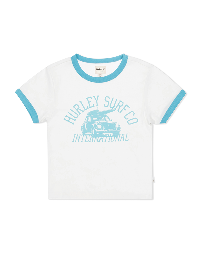 Speedway Ringer Baby Tee