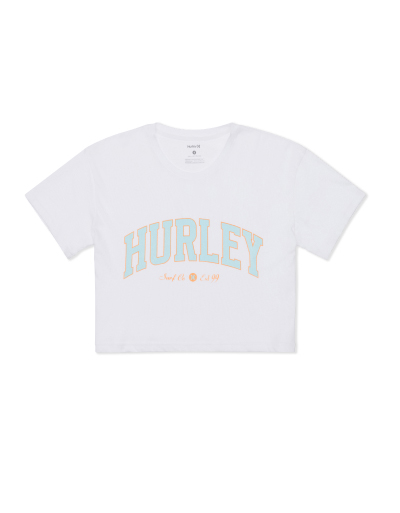 Surf Hooky Boxy Crop Tee