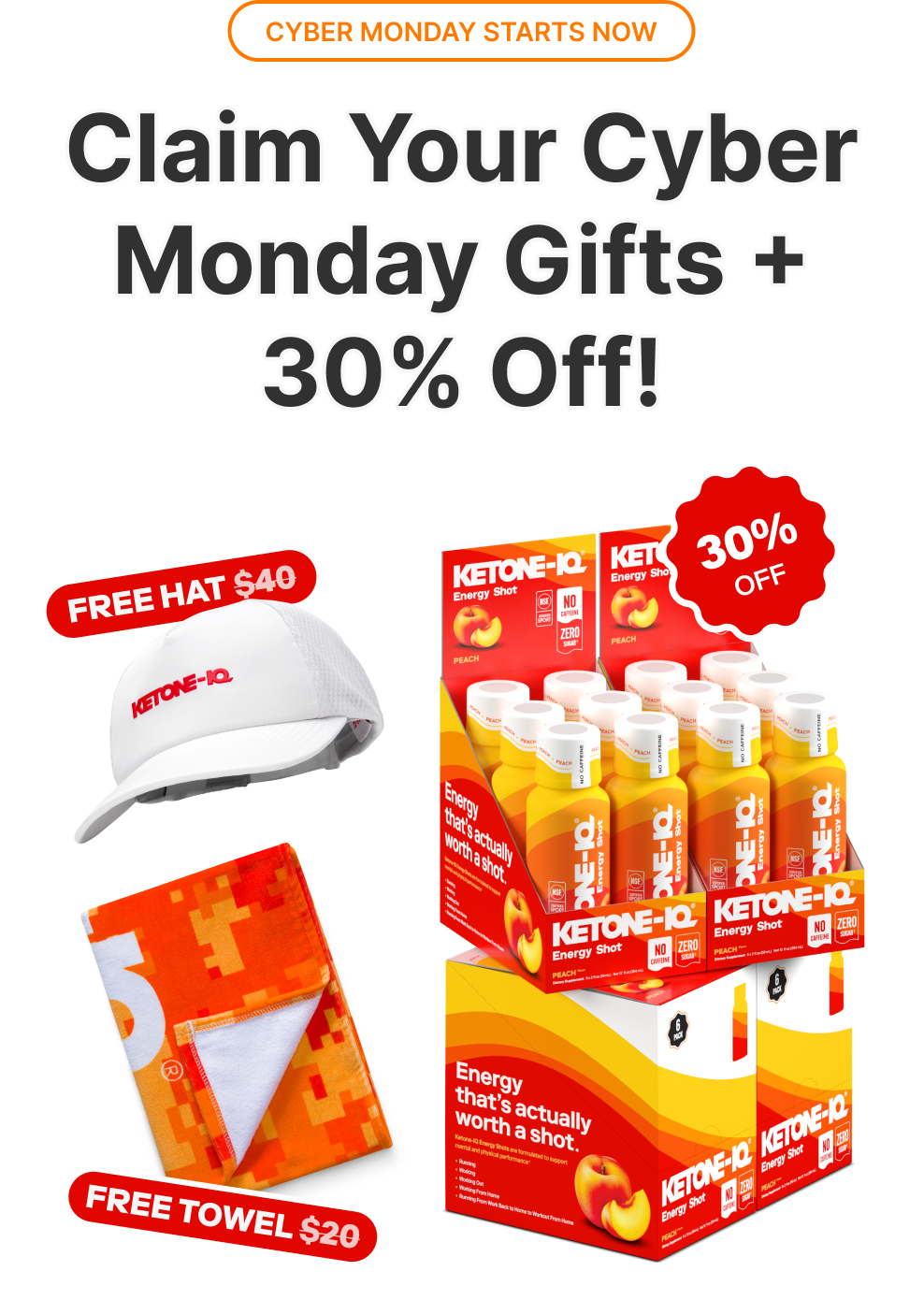 Claim Your Cyber Monday Gifts + 30% Off!