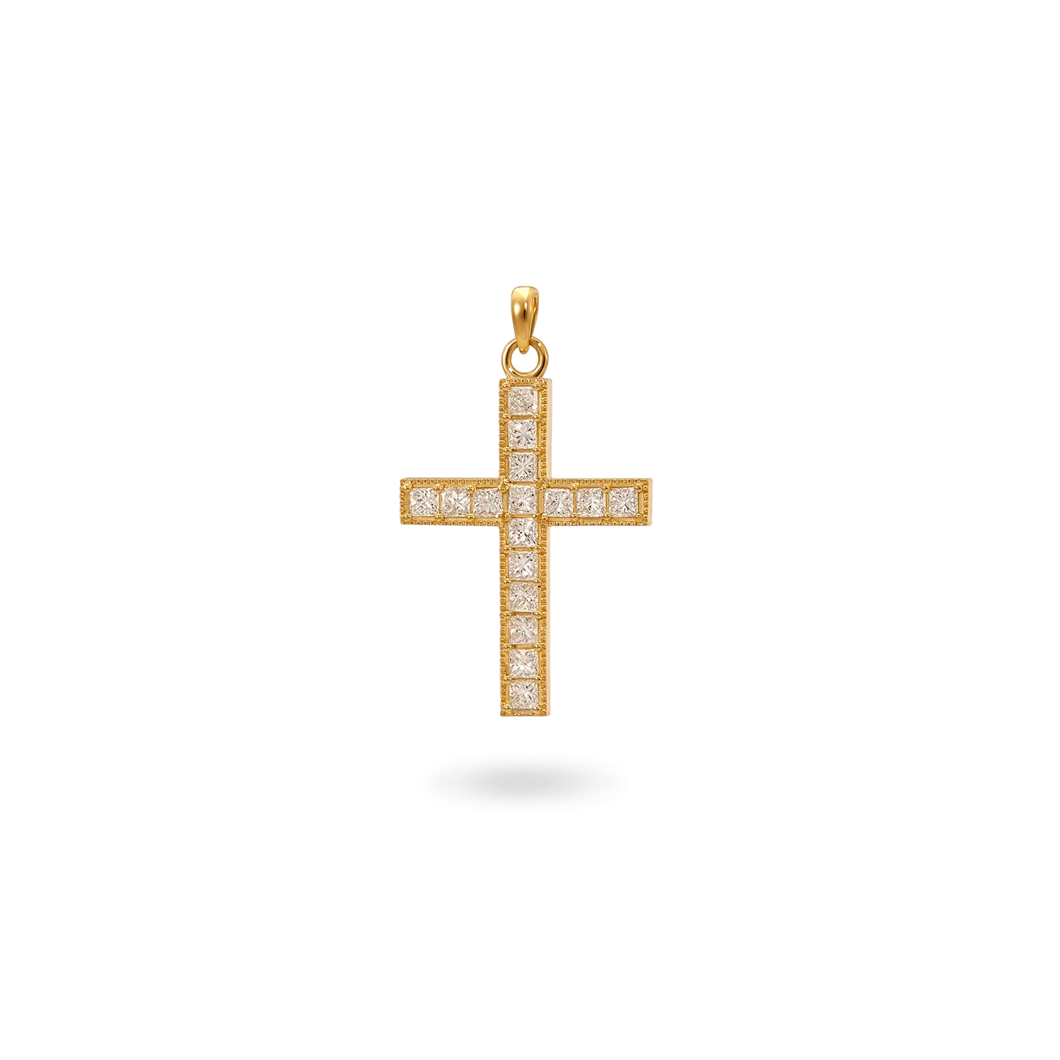 Image of 14K Verona Diamond Cross