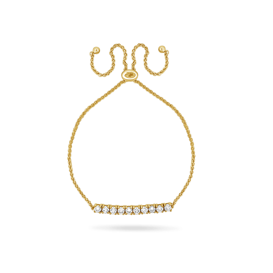 Image of 14K Layla Diamond Tennis Bracelet
