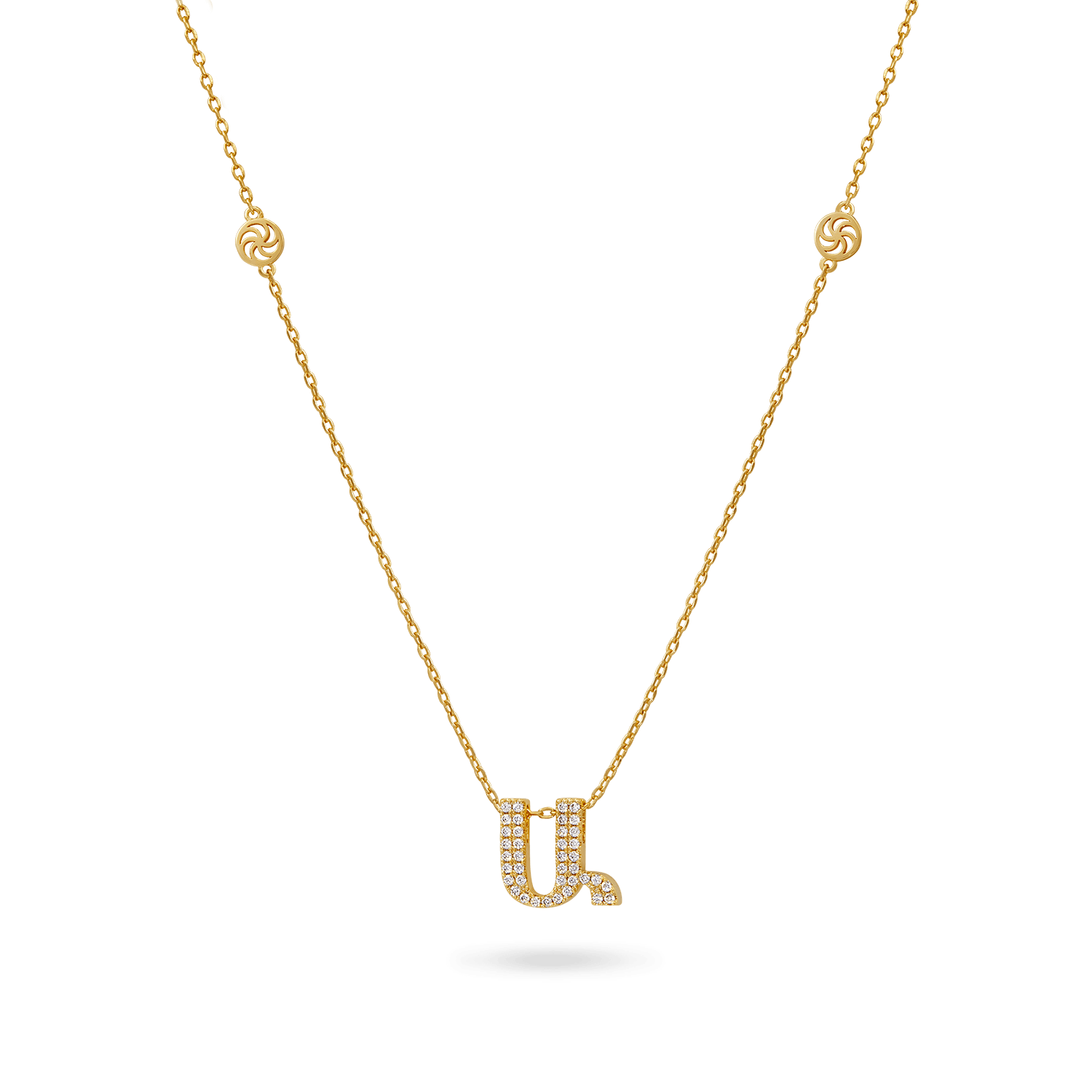 Image of Armenian Initial Necklace
