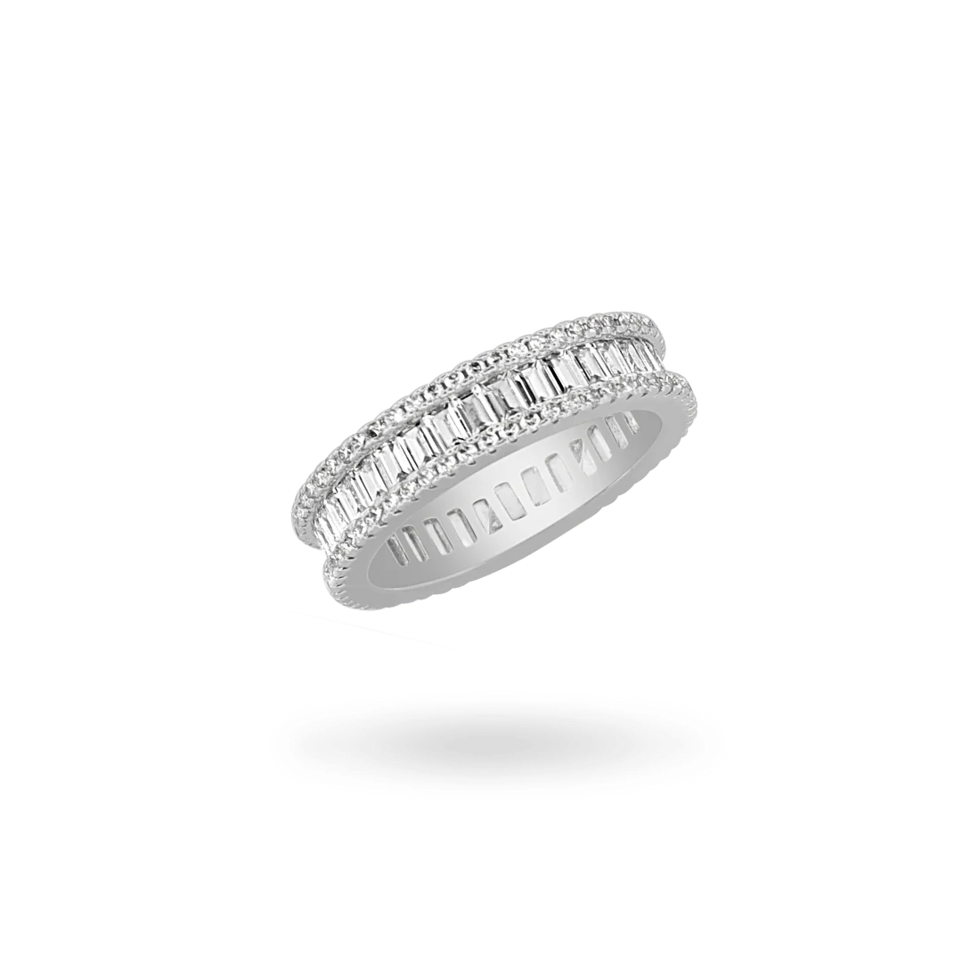 Image of 'Lexa' Eternity Baguette Band