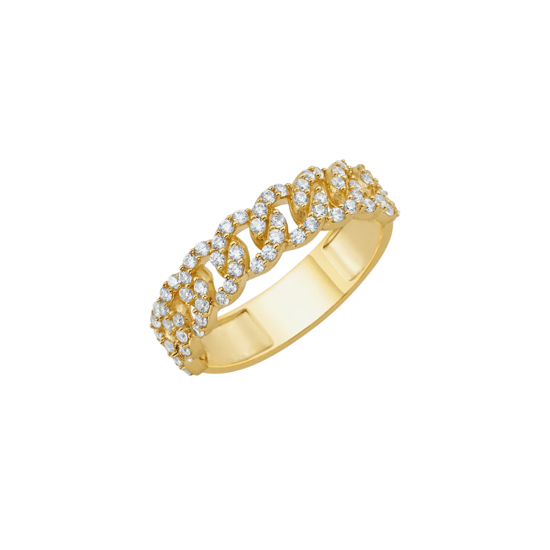 Image of 14K Cuban Ring