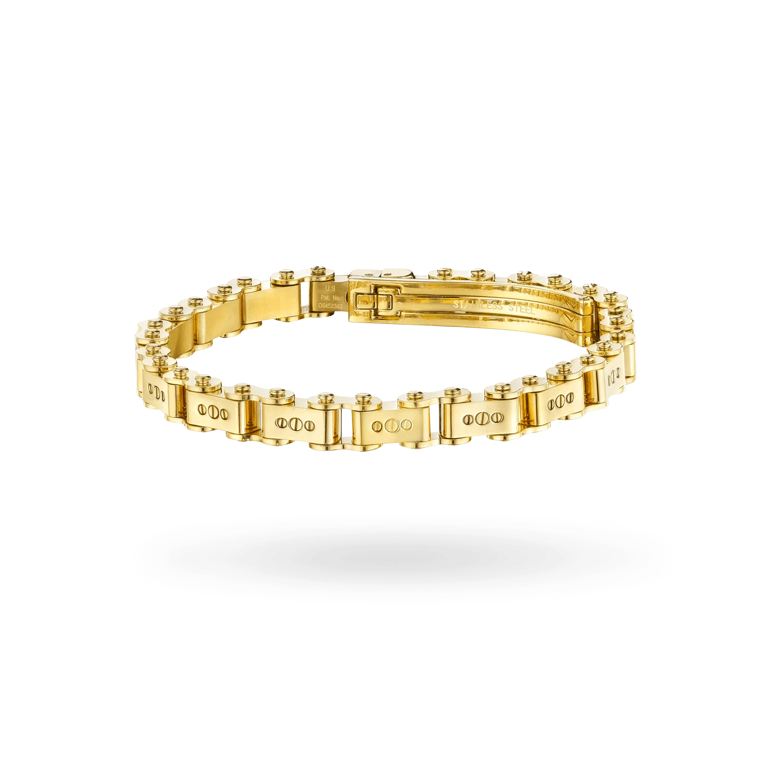 Image of Gold 6MM Bicycle Bracelet