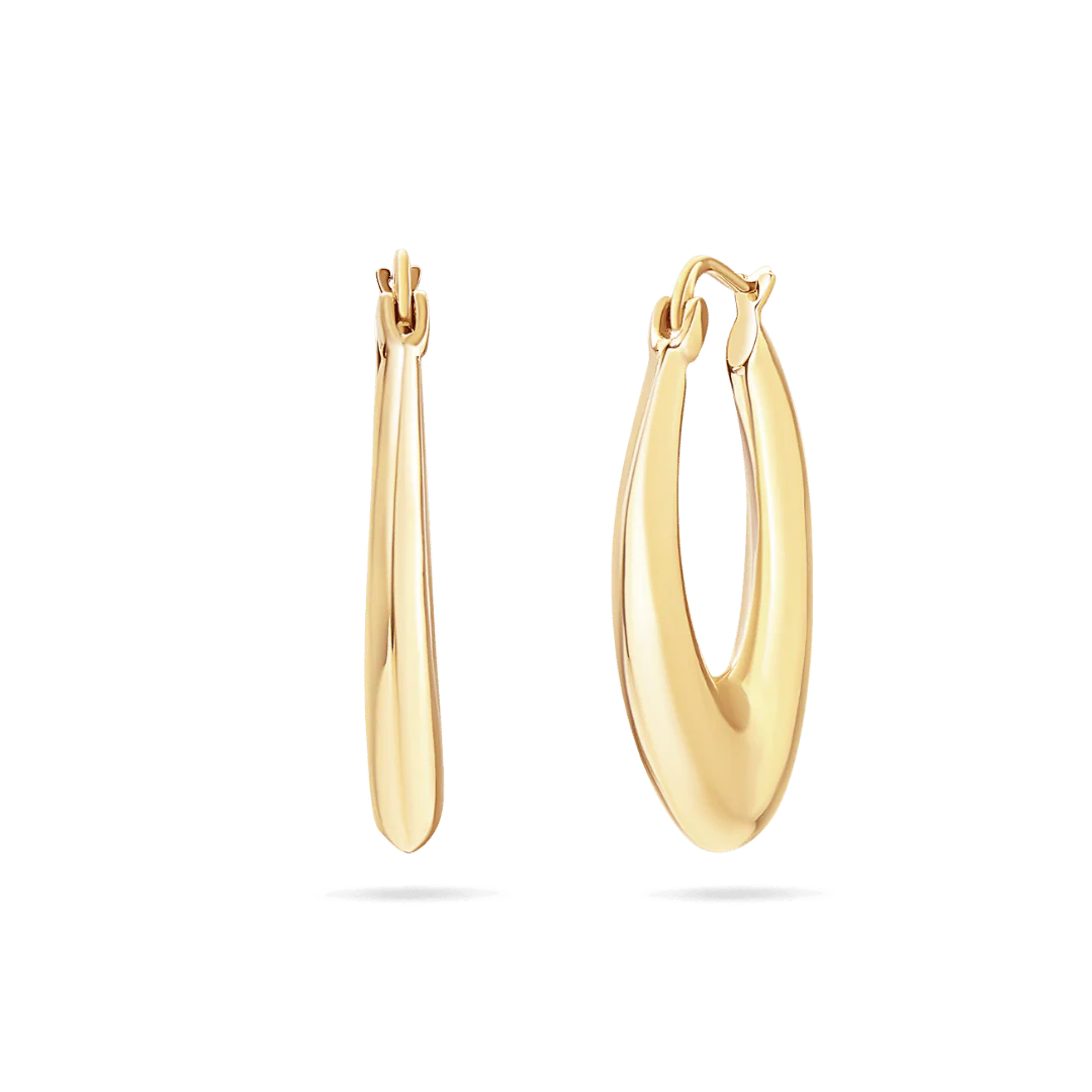 Image of 10K Lily Hoops