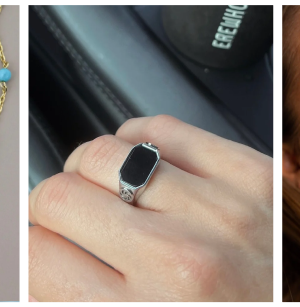 Black Onyx Ring (Sample Sale)