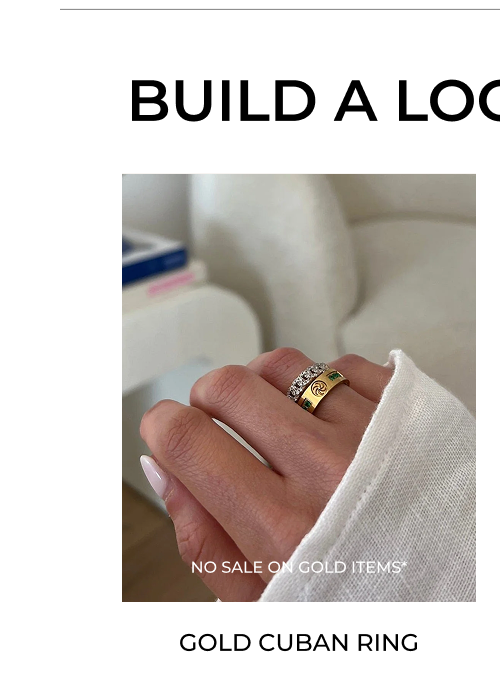 Gold Cuban Ring