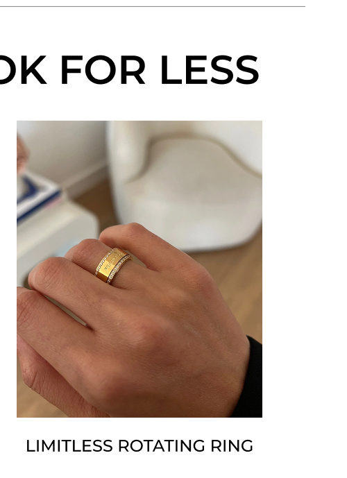 Fearless | Limitless Rotating Ring (Sample Sale)