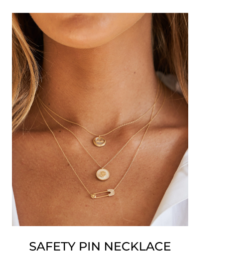 Eternal Safety Pin Necklace