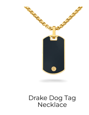 Drake Dog Tag Necklace