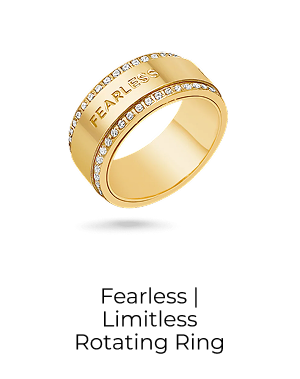 Fearless | Limitless Rotating Ring (Sample Sale)
