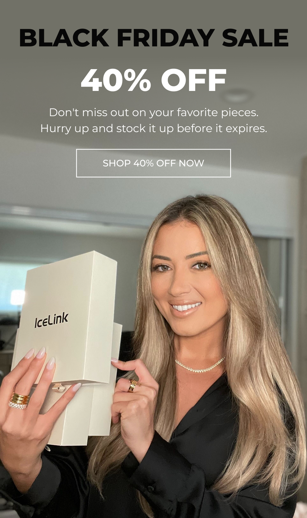 BLACK FRIDAY SALE 40% OFF