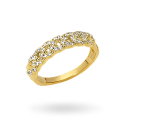 Gold Cuban Ring