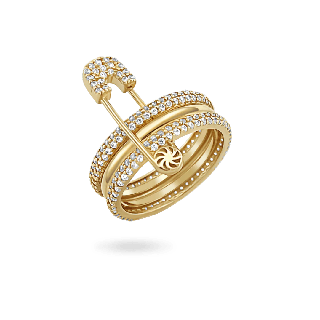 Image of Eternal Safety Pin Ring