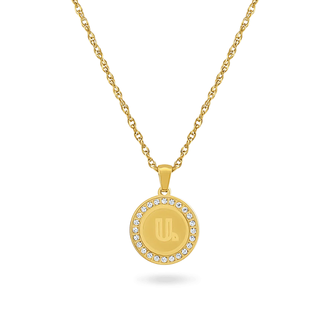 Image of Armenian Initial Stone Necklace
