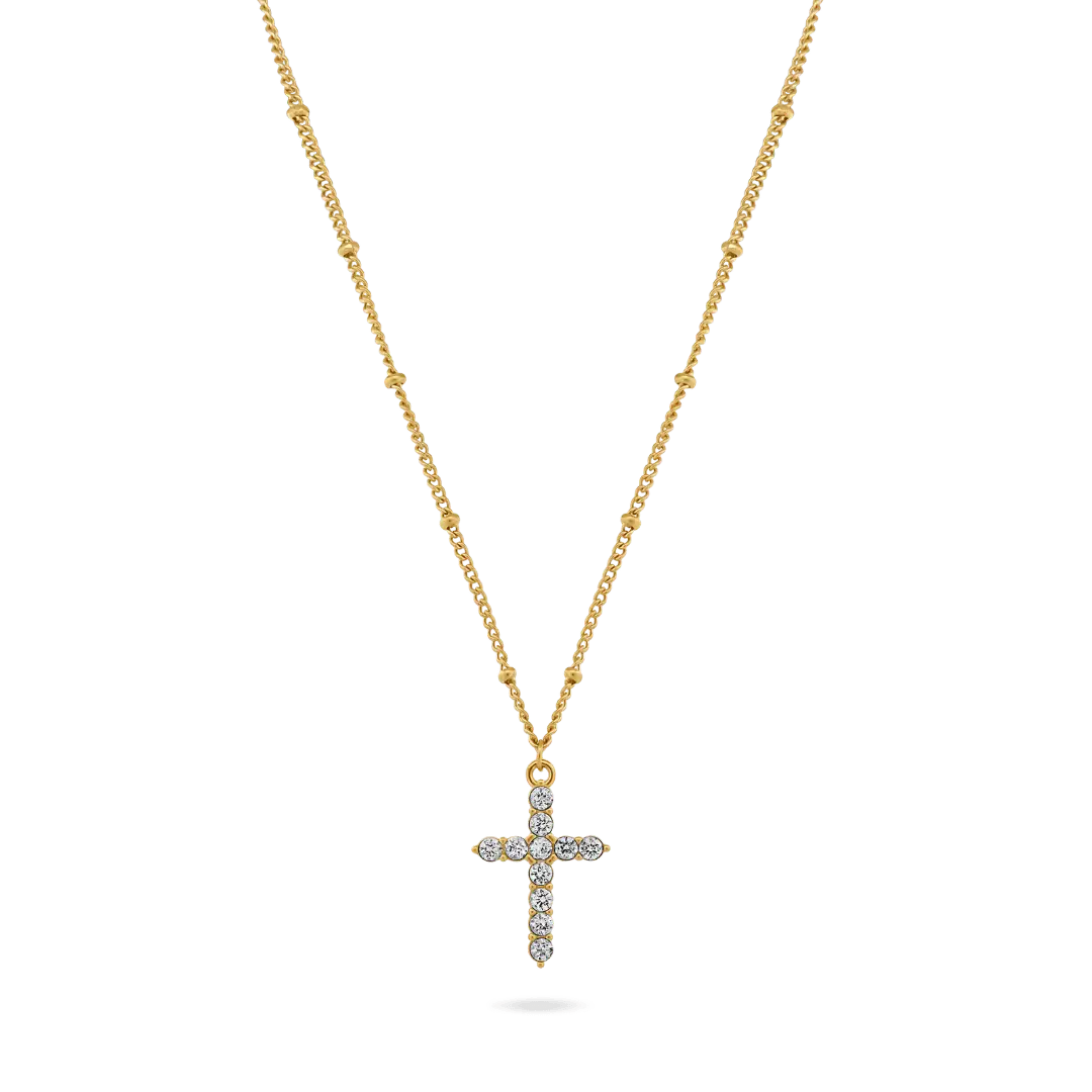 Image of ‘Ruth’ Classic Cross Necklace
