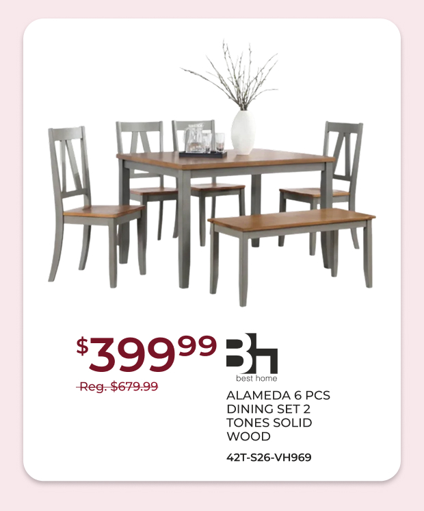 Alameda 6 PCS Dining Set