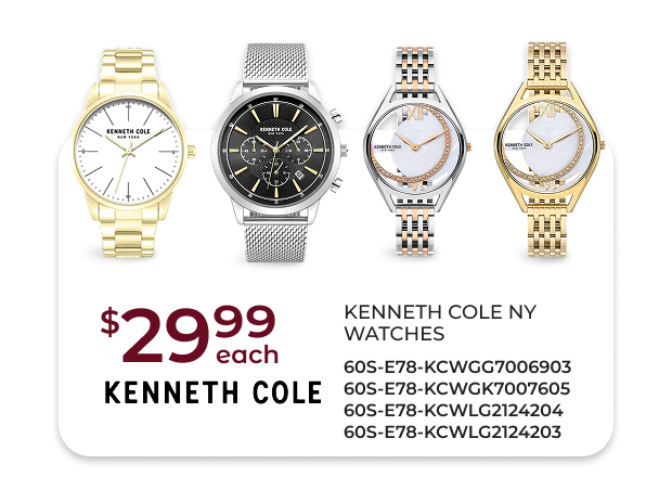 Kenneth Cole NY Watches