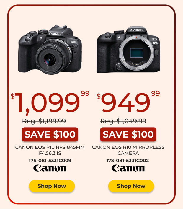 Canon EOS R10 Cameras