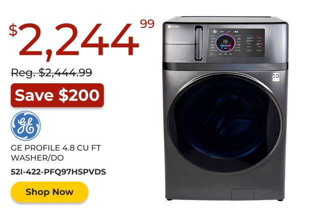 GE Profile 4.8 CU FT Washer / Dryer