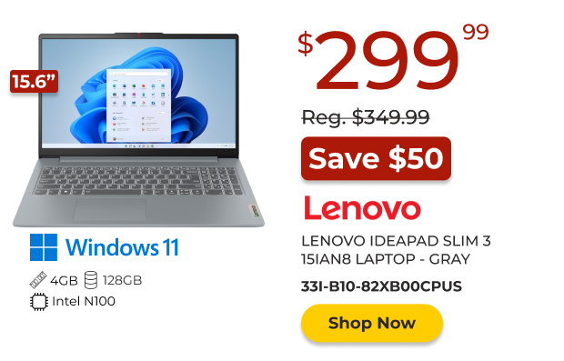 Leonovo Ideapad Slim 3 Laptop
