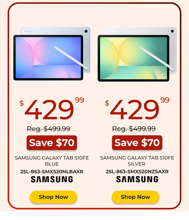 Samsung Galaxy Tab S10FE