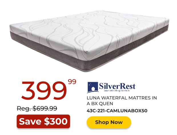 Luna Waterfall Mattress in a Box Queen Size