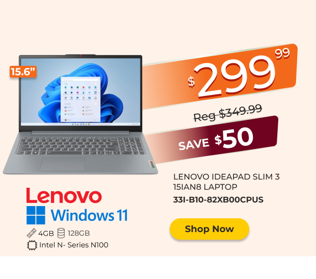 Lenovo Ideapad Slim 3 Laptop