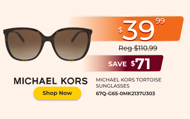 Michael Kors Tortoise Sunglasses
