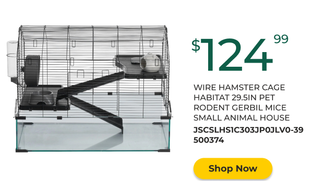 Wire Hamster Cage
