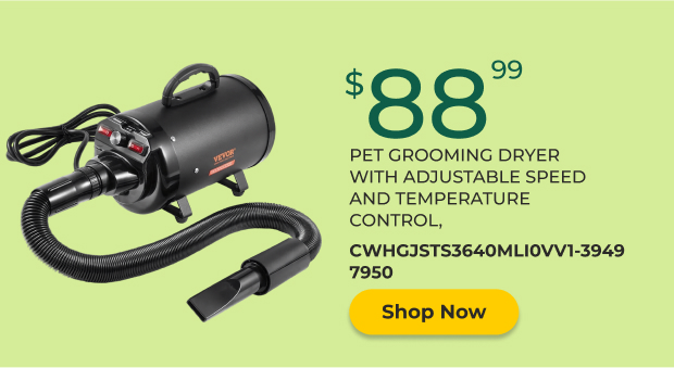Pet Grooming Dryer
