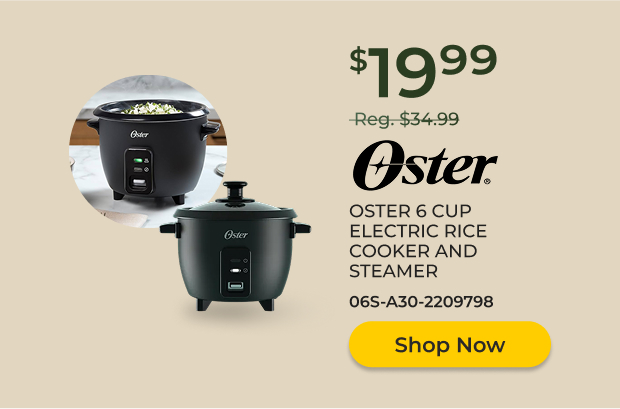 Oster 6 Cup Electric Cooker